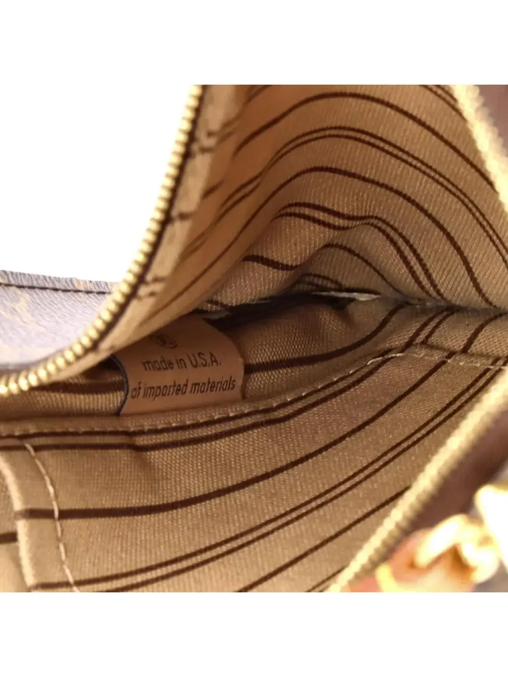 Louis Vuitton Neverfull Pochette Canvas #300309L70B